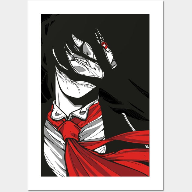 Alucard Vampire Lord Wall Art by Jelly89